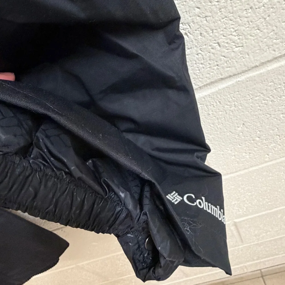 Columbia Mens Omni-Heat Snow Pants XL Black Waterproof Insulated Ski Cargo New